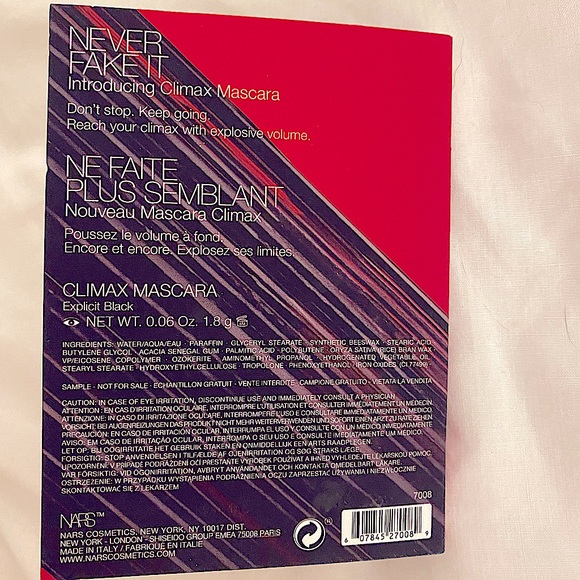 π π€ NARS Climax Dramatic Volumizing Mascara - Black π - Picture 15 of 16